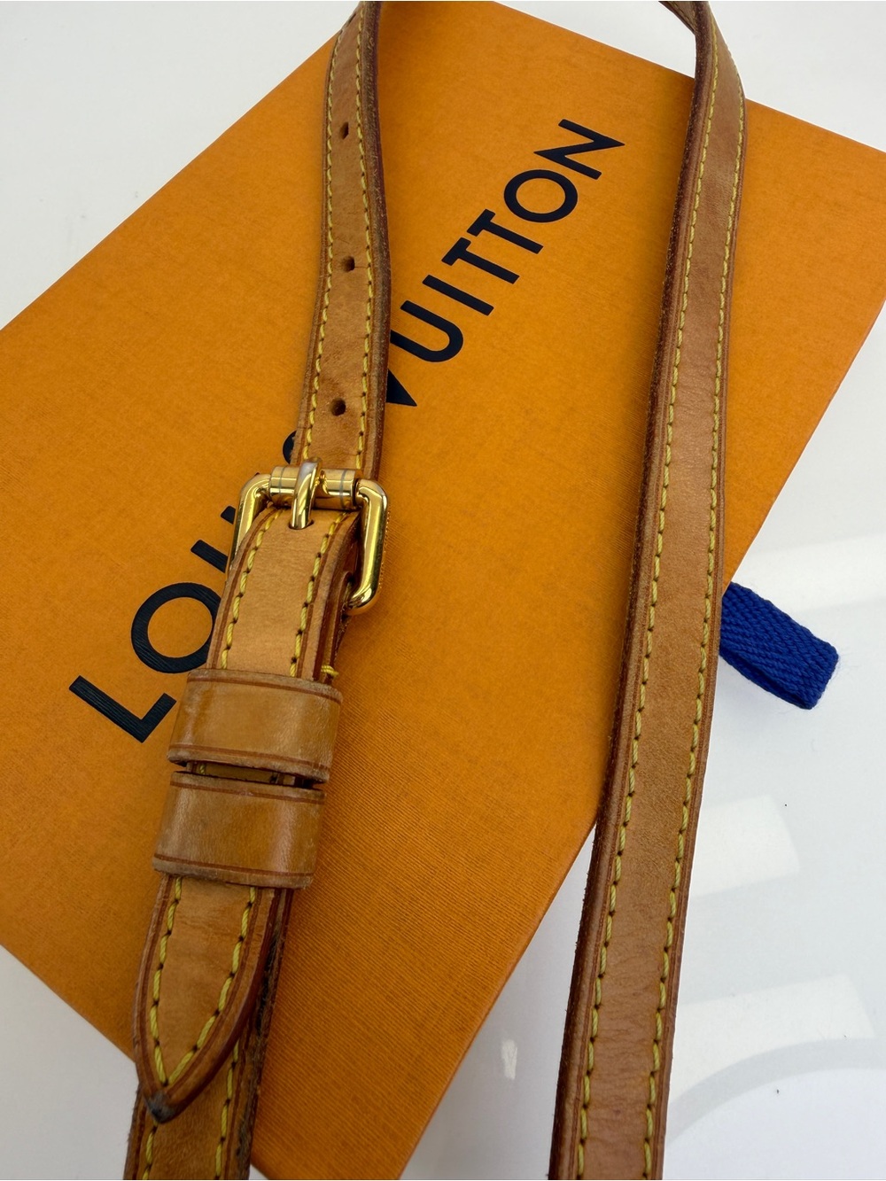 Louis Vuitton Vachetta Leather Shoulder Strap Replacement - Picture 2 of 8